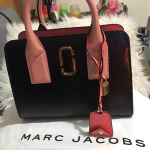 NWOT.  Marc Jacobs Little Bigshot Black/Pink XBody